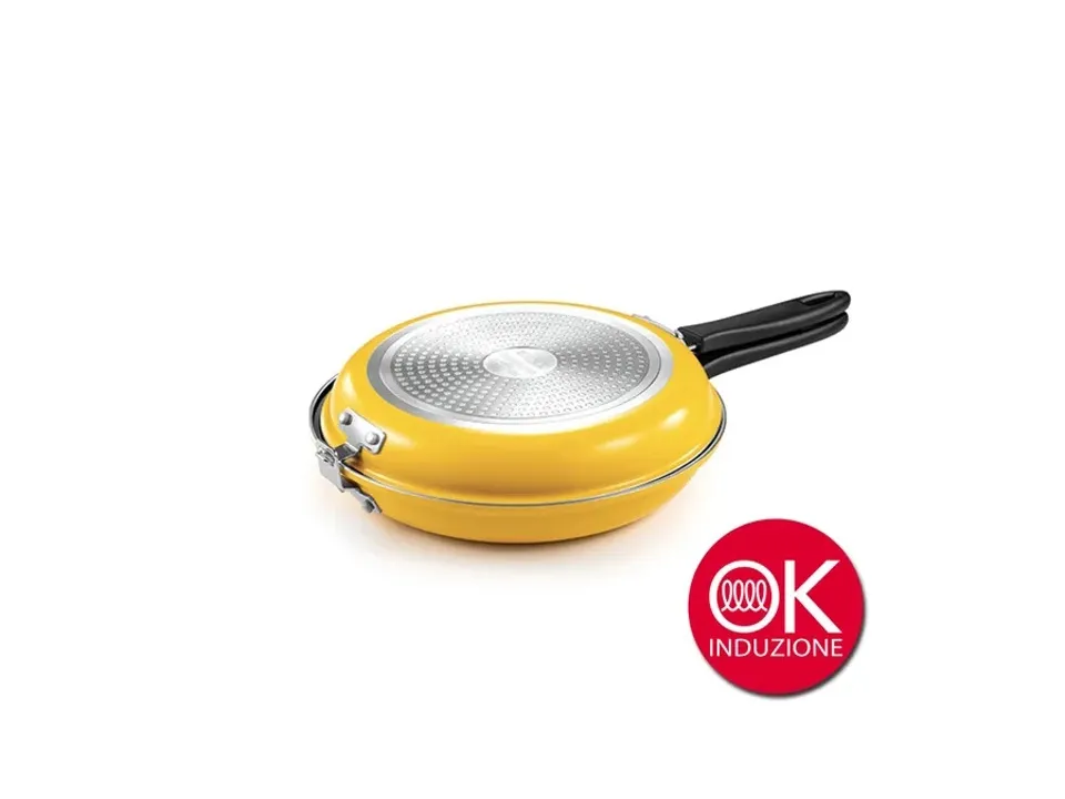 Padella doppia girafrittata ø 26 c, "i-presto" Prezzo Di Fabbrica