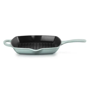 Evolution, bistecchiera skillet quadrata in ghisa vetrificata 26 cm - sea salt Offerta