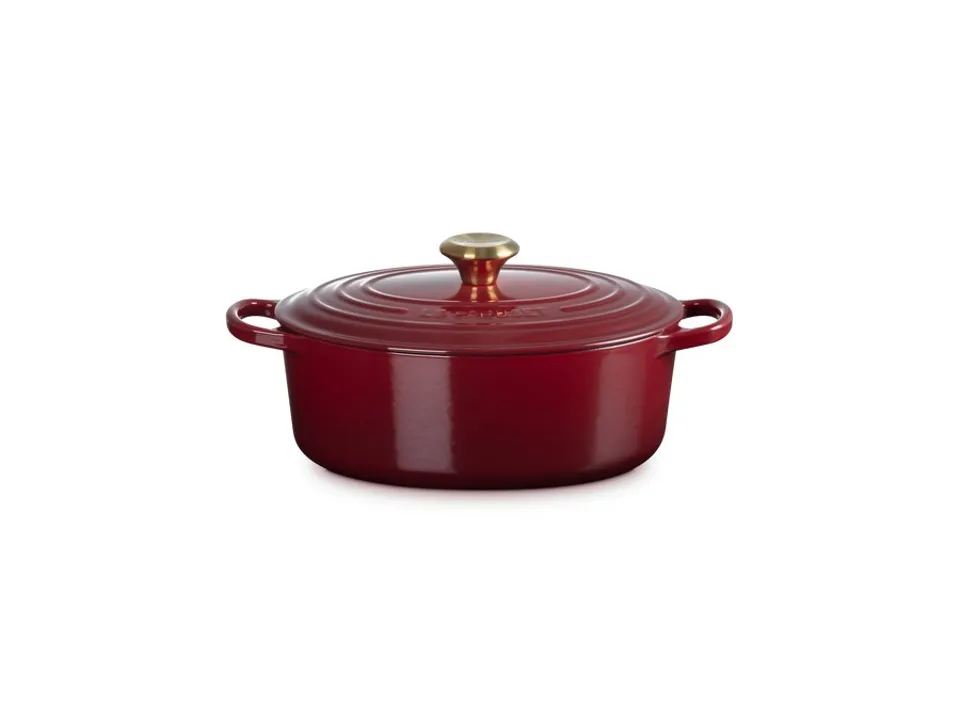Evolution, cocotte ovale 27 cm in ghisa vetrificata - garnet Ordina Subito