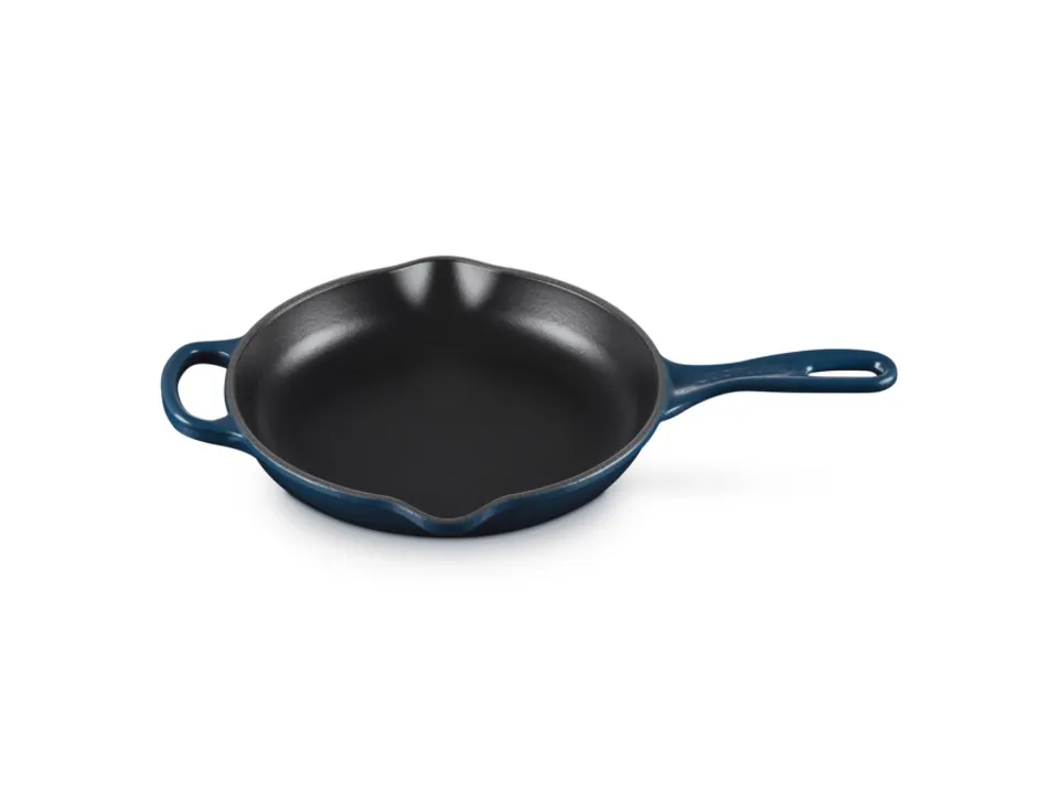 Offerta Limitata Evolution, padella doppio becco in ghisa vetrificata 23 cm - nuit