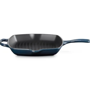 Evolution, bistecchiera skillet quadrata in ghisa vetrificata 26 cm - nuit Sconto