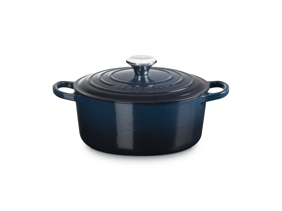 Must-Have Evolution, cocotte rotonda 24 cm in ghisa vetrificata - nuit