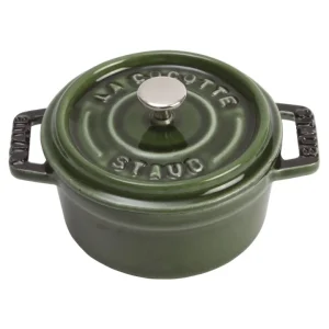 Mini cocotte verde basilico, ø 10 cm Soddisfatti O Rimborsati