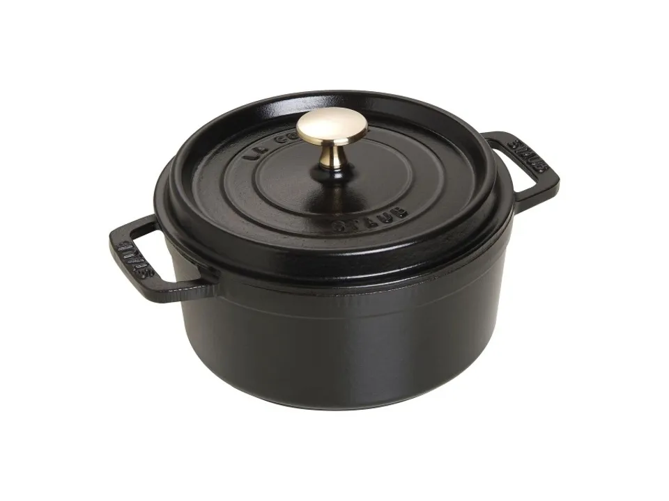 Cocotte nero, ø 18 cm Professionale