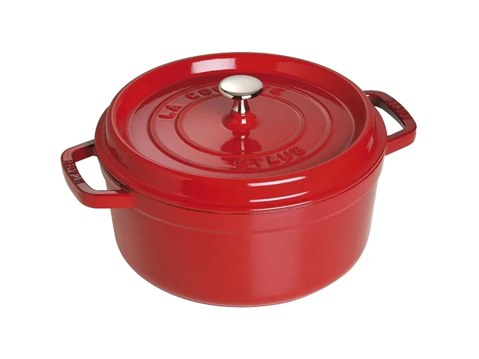 Cocotte rosso ciliegia, ø 18 cm Prezzo Di Fabbrica