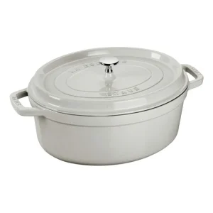 Prezzo Conveniente Cocotte ovale tartufo bianco, 37 cm