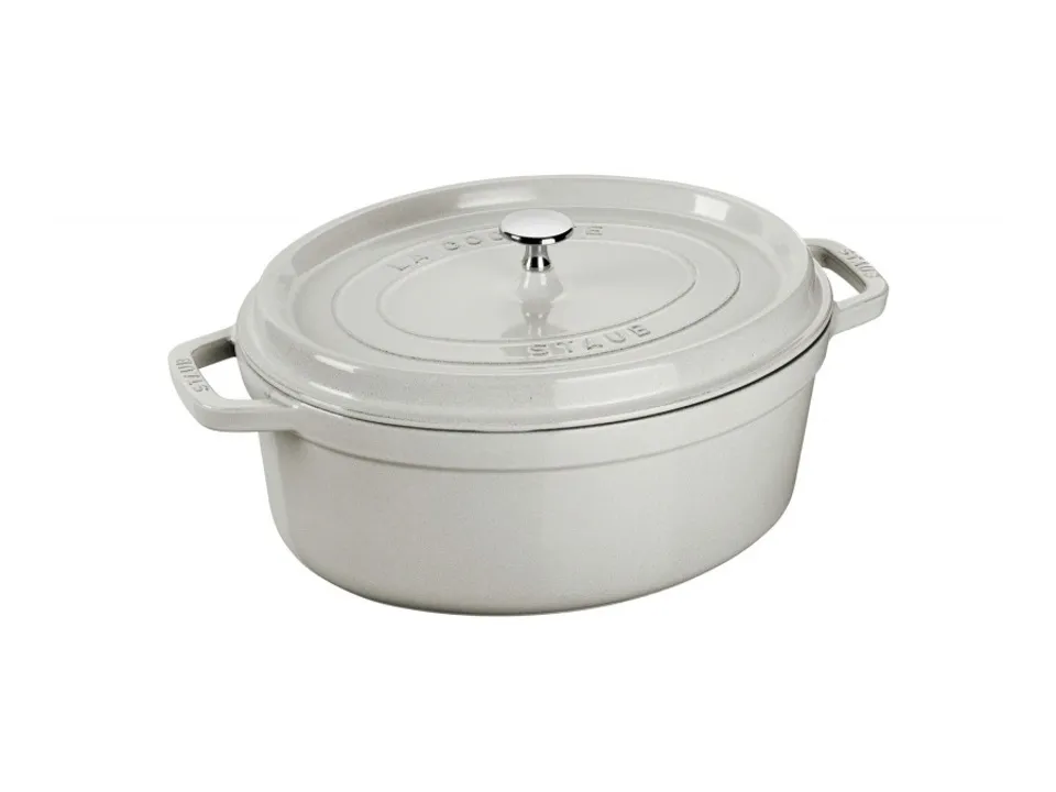 Prezzo Conveniente Cocotte ovale tartufo bianco, 37 cm