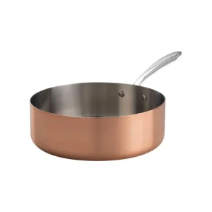 Vendita Finale Casseruola 1907 copper 4 bassa in rame 2.5mm 1 manico - ø 20 cm