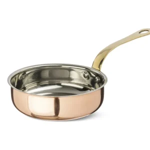 Taste, padella 1 manico in rame/acciaio ø15,5xh4 cm Professionale