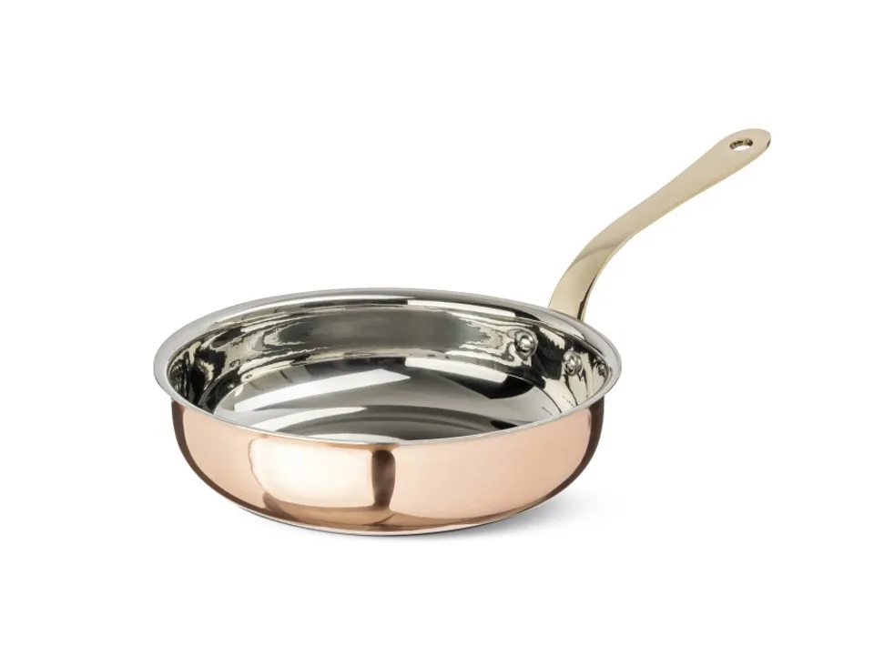 Taste, padella 1 manico in rame/acciaio ø14xh3,5 cm Promozione Esclusiva