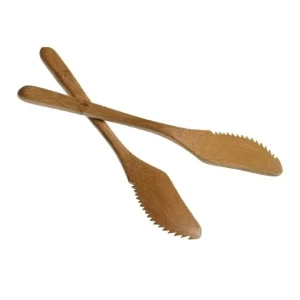 Non Perdere Coltello bamboo cm.19,5 - 6 pezzi