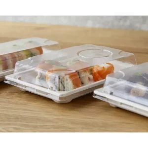 Solo Oggi Coperchio in pet per vassoio sushi, 50 pezzi