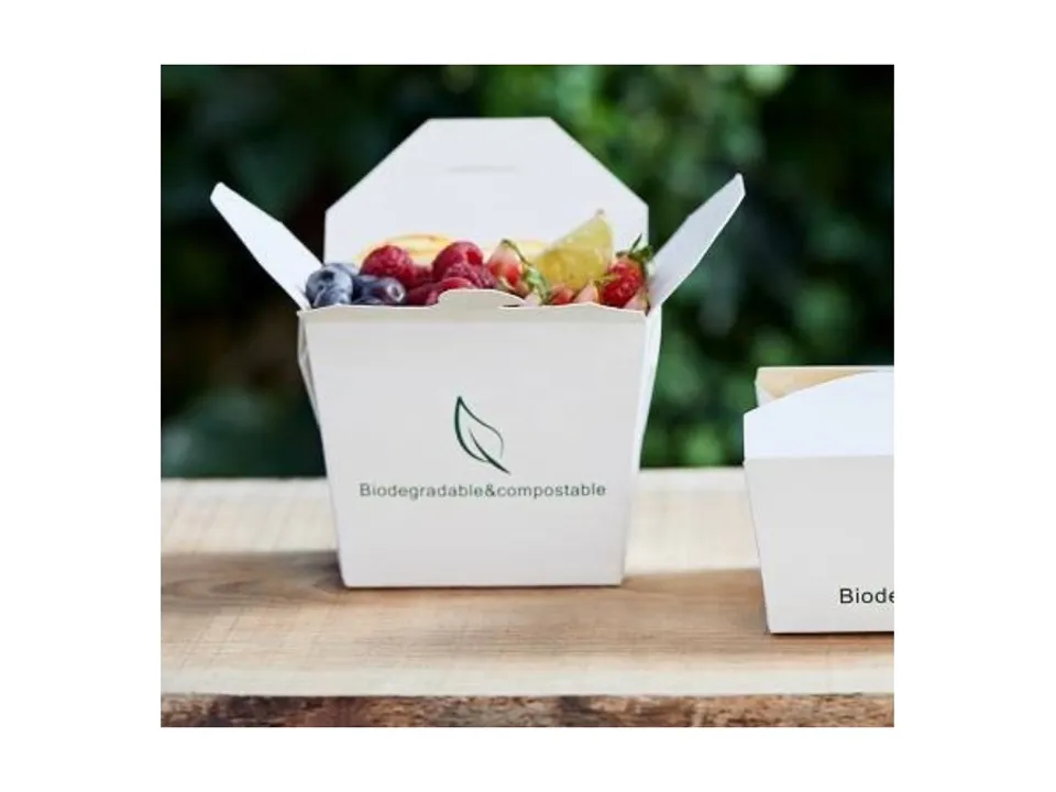 Prezzo Di Fabbrica Take away box con pla - cm. 8.9x6.8x10.2 - 900 ml - 25 pz