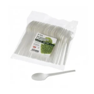 Cucchiaio bio cpla, 16 cm, 50 pezzi Popolare