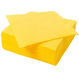 Linen, confezione 1000 tovaglioli 40x40, giallo Promozione