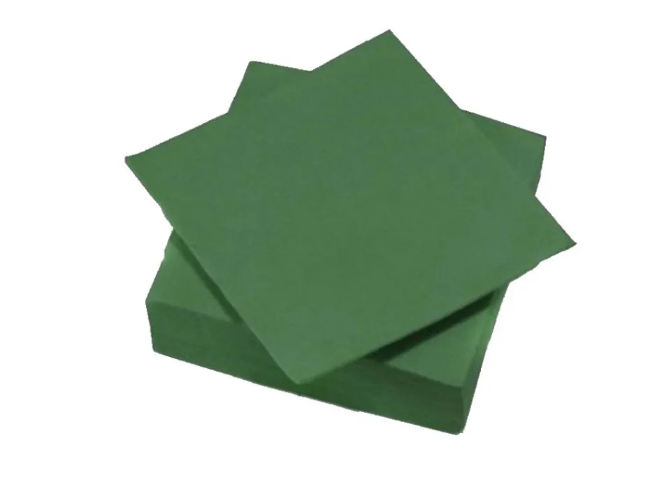 Compra Online Linen, confezione 1000 tovaglioli 40x40, verde