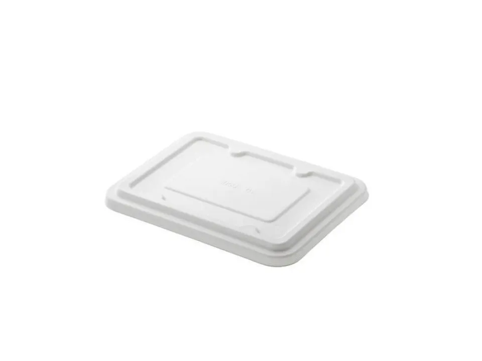 Coperchio per box take away 4 scomparti in polpa- cm 28.5x21.5x2h - 25 pz Super Prezzo