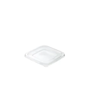 Coperchio pet trasparente per cont. quadrato - cm 18.5x18.5x0.5h - 50 pz Soddisfatti O Rimborsati