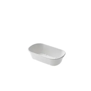 Promozione Vaschetta ovale in polpa 850 ml - cm 23.5x13.1x4h - 50 pz