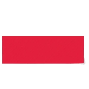 Linen, confezione 200 runner 50x120, rosso Spedito Oggi