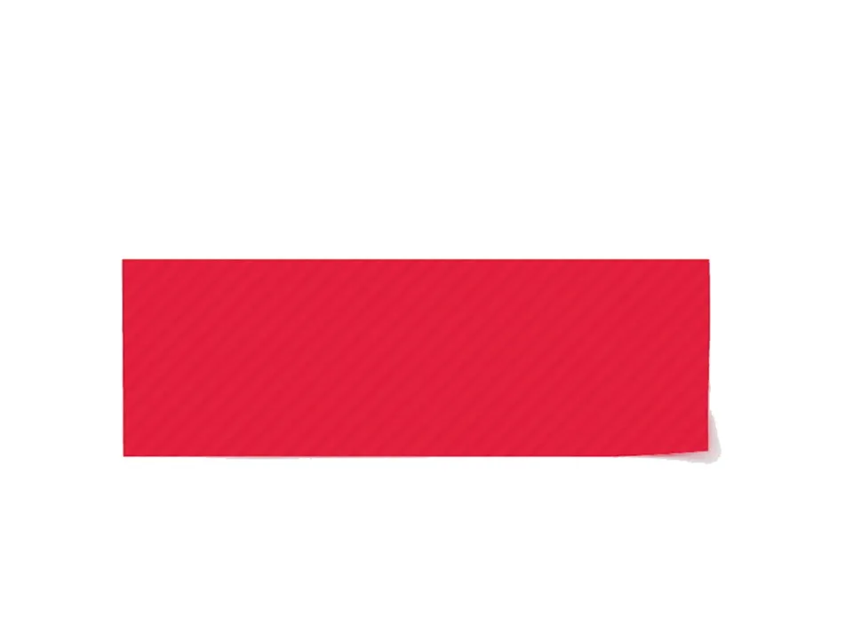 Linen, confezione 200 runner 50x120, rosso Spedito Oggi