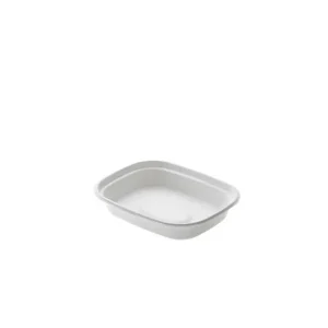 Contenitore rettangolare in polpa 1100ml - cm 23.1x18.2x4.3h - 50 pz Popolare