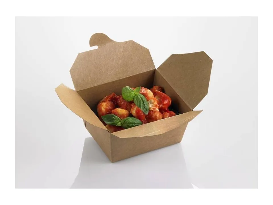 Offerta Lampo Scatola chiusa, kraft/pe avana/avana cm21x16x9h 2500ml - 40pz