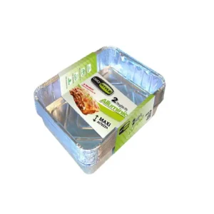 Vaschette senza coperchio, extra spessore, 8 porzioni, 2 pz Esclusivo