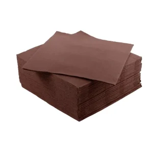 Offerta Limitata Linen, tovagliolo 40x40, caffè, 50 pz