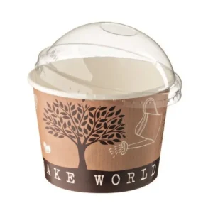 Compra Adesso Coppetta in carta take away, ø10,5x8h cm, 50 pezzi