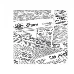 Carta antigrasso rettangolare "journal", 33 x 32,5 cm, 500 pezzi Nuovo Arrivo