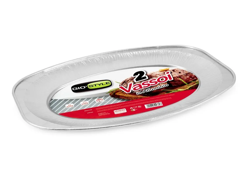 Professionale Vassoio medio, 8 porzioni, 2 pz