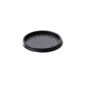 Tappo nero per bicchiere take away 75 ml, 50 pezzi Popolare