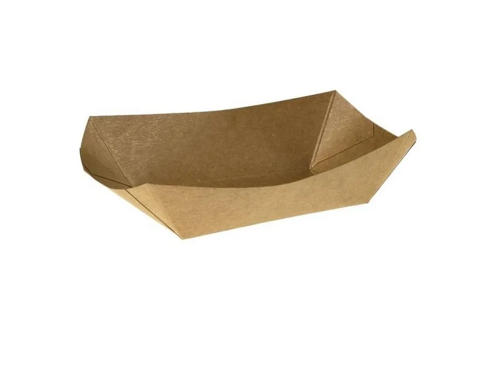 Vaschetta fritti, kraft/pe avana,125 pezzi Promozione Esclusiva