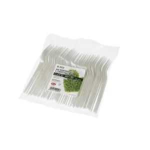Compra Adesso Forchetta bio cpla, 16 cm, 50 pezzi