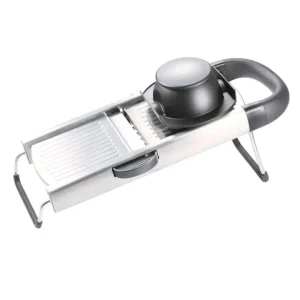 Mandolina affettaverdure con 4 lame intercambiabili in acciaio inox 40x18 cm Prezzo Conveniente
