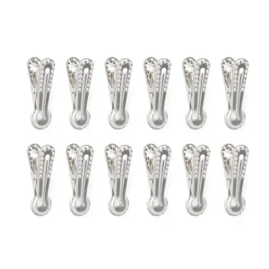 Set 10 clip per borse in alluminio Spedizione Espresso