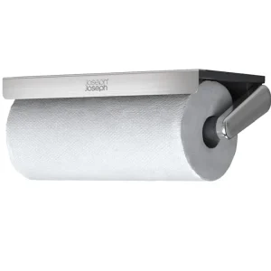 Affare Rollgrip, portarotolo da cucina in acciaio inox sotto il ripiano