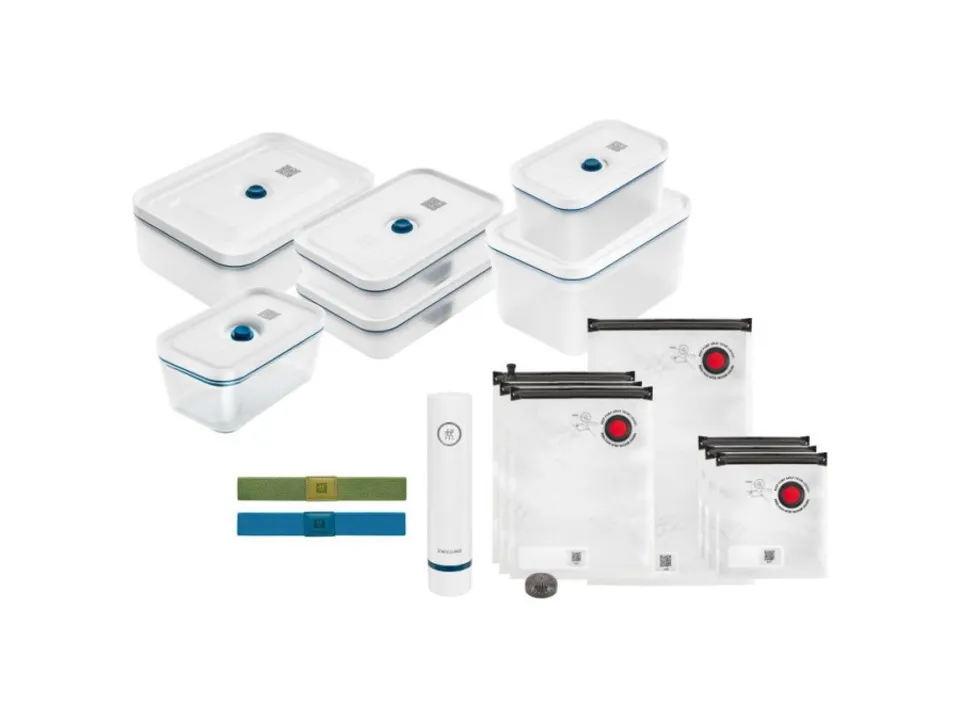 Fresh&save, set macchina per sottovuoto family lamer, 16 pezzi Prezzo Basso