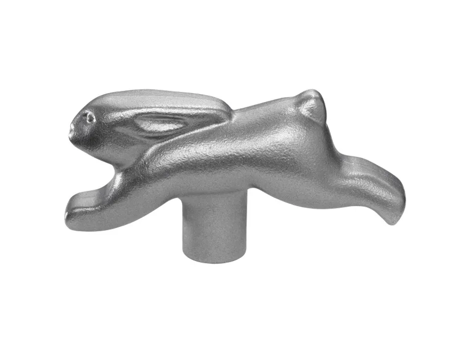 Pomello coniglio - 7 cm, acciaio inox Miglior Prezzo