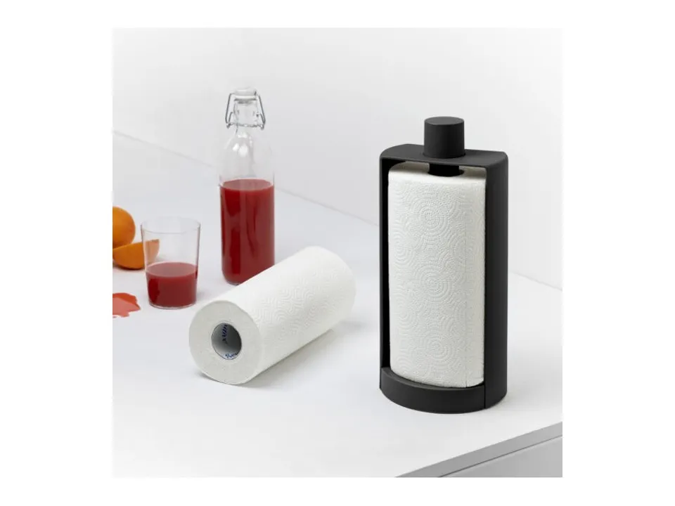 Sconto Stop, portarotolo - carbon black