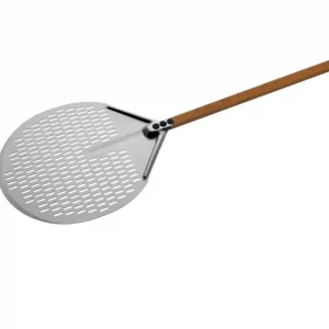 Pala per pizza tonda forata in alluminio anodizzato - ø33 cm lunghezza manico 150 cm Compra Online