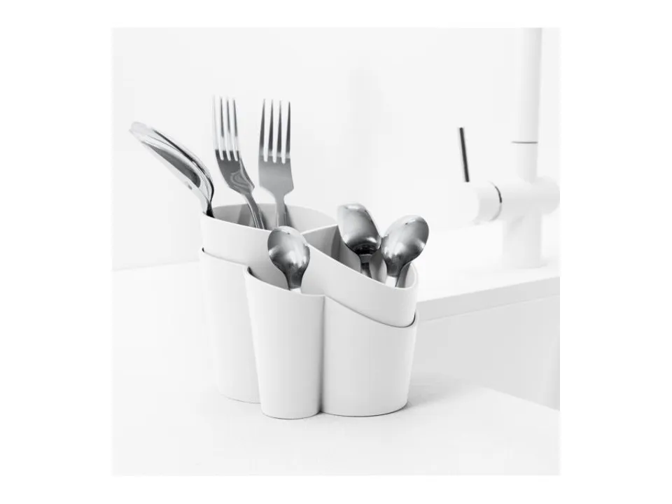 Affare Gocciolo, scolaposate - arctic white