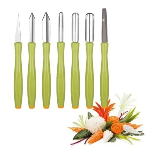 Ultime Pezzi Decoratori frutta e verdura set 7 pz