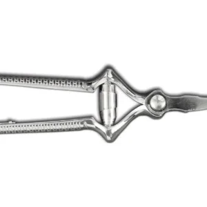 Masticatore cromato curvo, 18 cm A Buon Prezzo