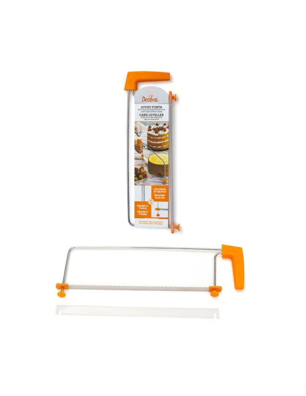 Affare Decora - Affetta Dividi Pan di Spagnamin Acciaio 33 cm