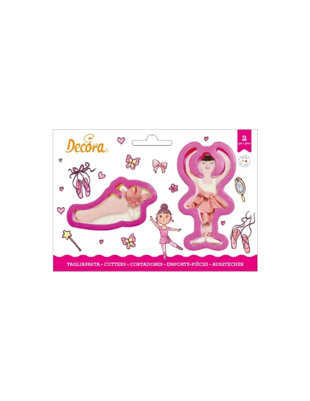 Compra Oggi Stesso Decora - Set 2 Tagliapasta BALLERINA E TUTU