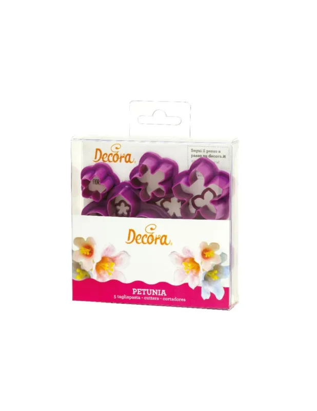 Nuovo Arrivo Decora - Kit 5 Pz Tagliapasta Petunia