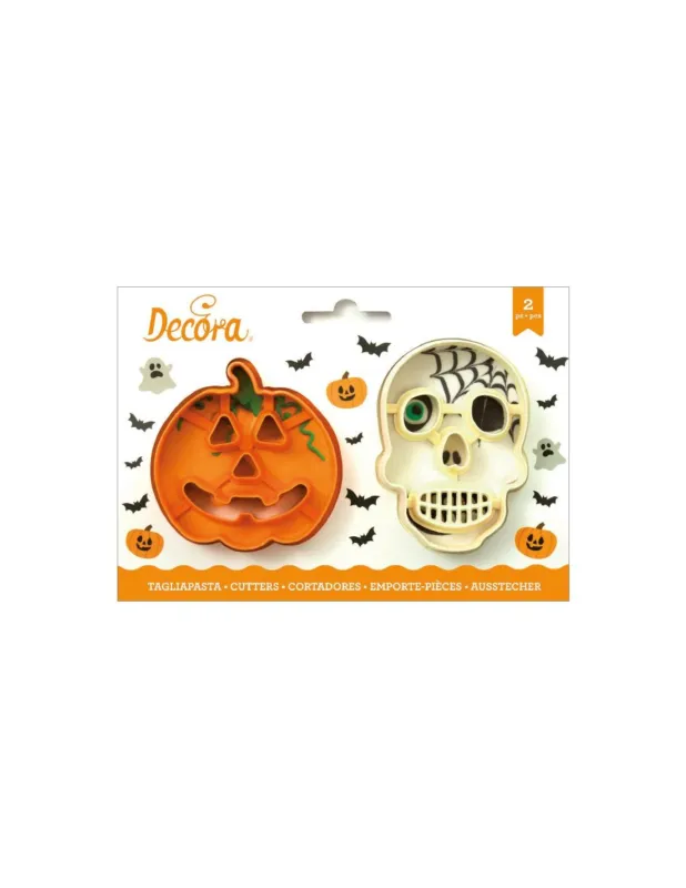 Decora - Set 2 Tagliapasta Teschio e Zucca Saldi