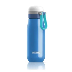 Zoku - Bottiglia Bimbo Ultraleggera in Acciaio Inox 500 ml Blu Più Venduto